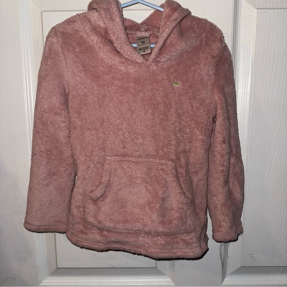 Pink Fuzzy Hoodie
